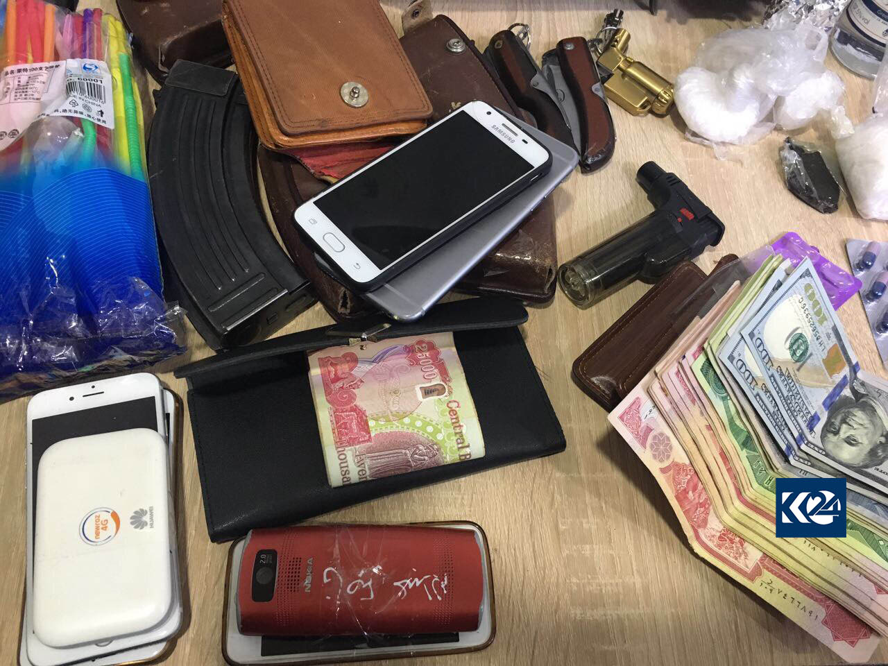 ژمارەیەك تۆمەتبار لە سلێمانی دەستگیر كران